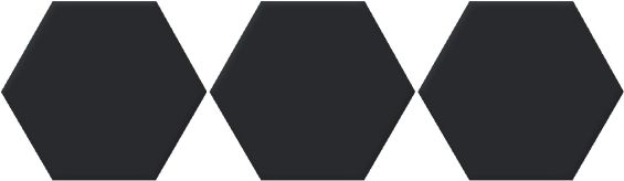 Carrelage hexagonal vannes