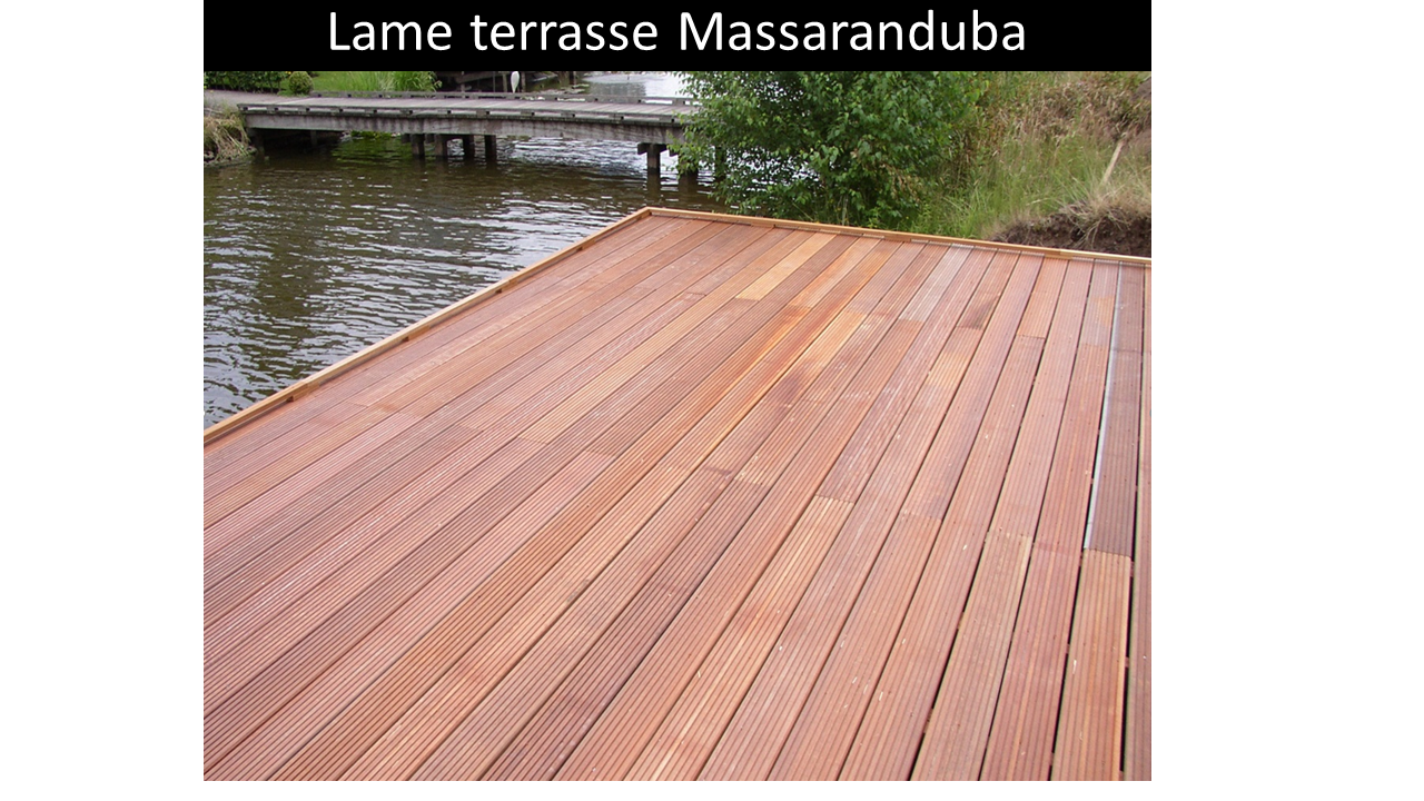 Lames de terrasse en massaranduba