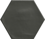 Carrelage hexagonal grès cérame Black