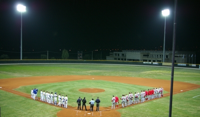 Il Campo di Matino in una partita dell'European Cup del 2009