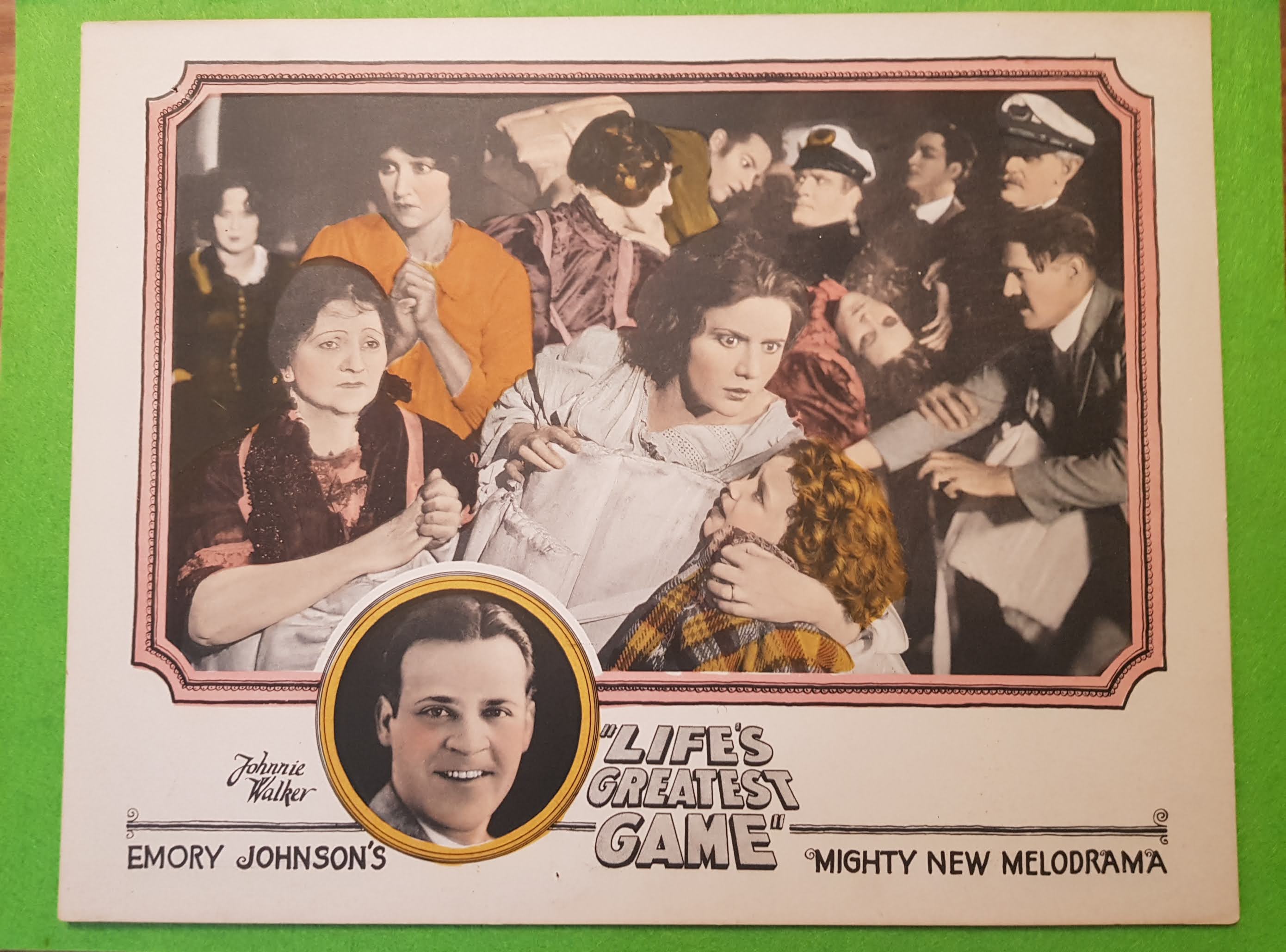 La locandina del film "Life's Greatest Game" (1924)