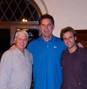 Frankie Russo, Bruce Bochy and Giorgio