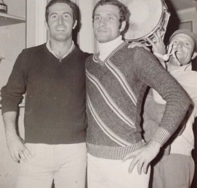 Nella foto Giorgio Costantini e Pietro Monaco (Foto tratta dal baseball.it)