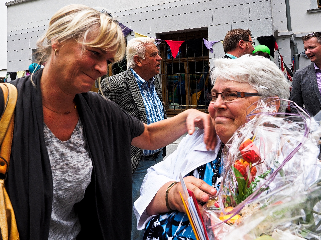 Gratulantin Frau Oldenburg (Die Linke)