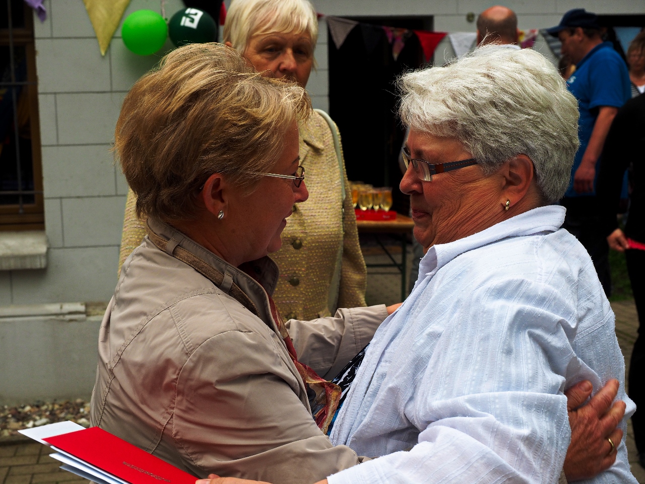 Gratulantin Frau Beier (Gründungsmitglied)