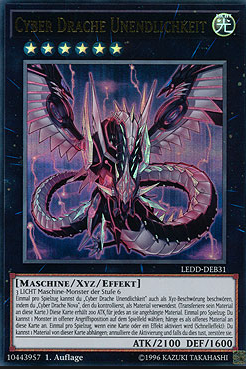 Cyber Drache Unendlichkeit Karte