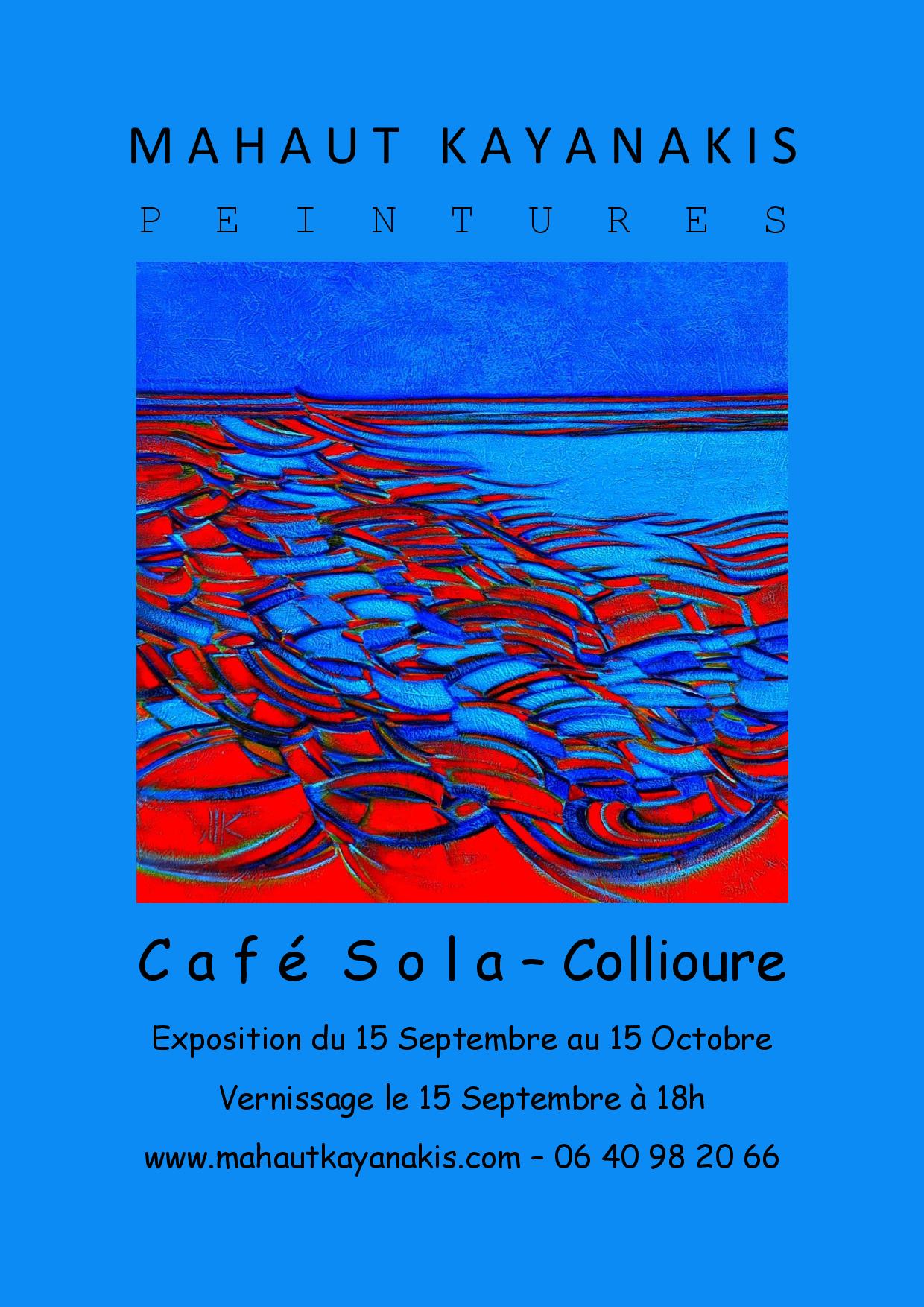 COLLIOURE - CAFE SOLA - 2018