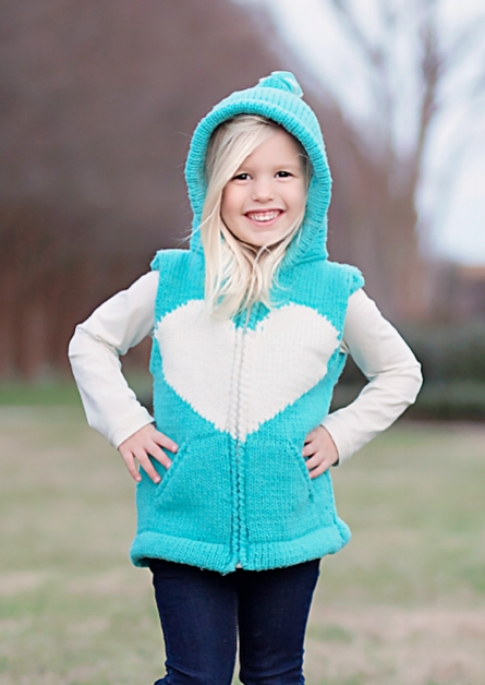 Knit Wool Vest & Ponchos for Kids - Little Cotton Dress