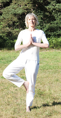 Posture arbre - vrikshasana - variante II