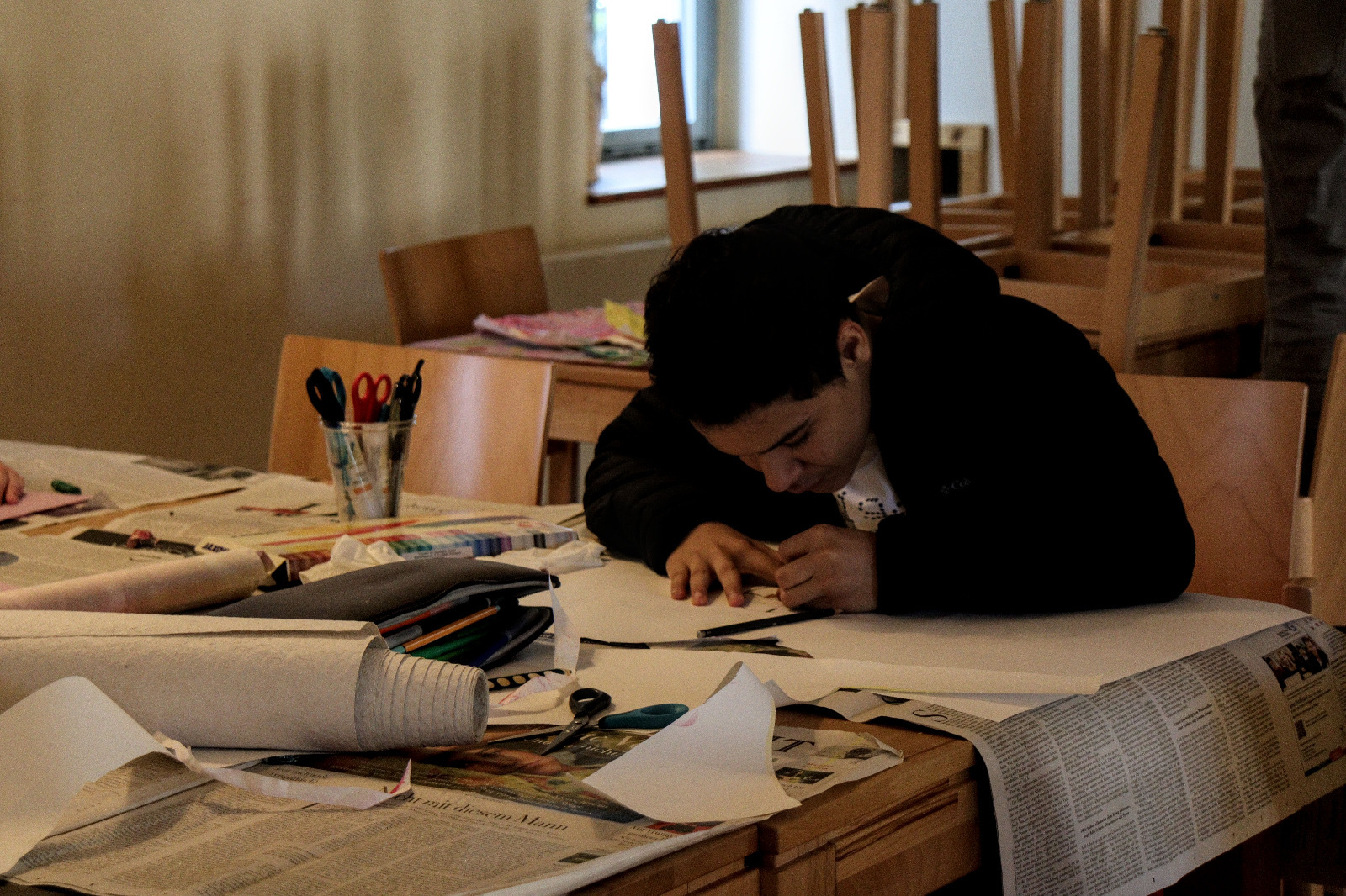 Eine Woche voller Kreativität: Unsere Workshopwoche für „Plattenspieler:innen – Die Prohliser Stadtteiloper“