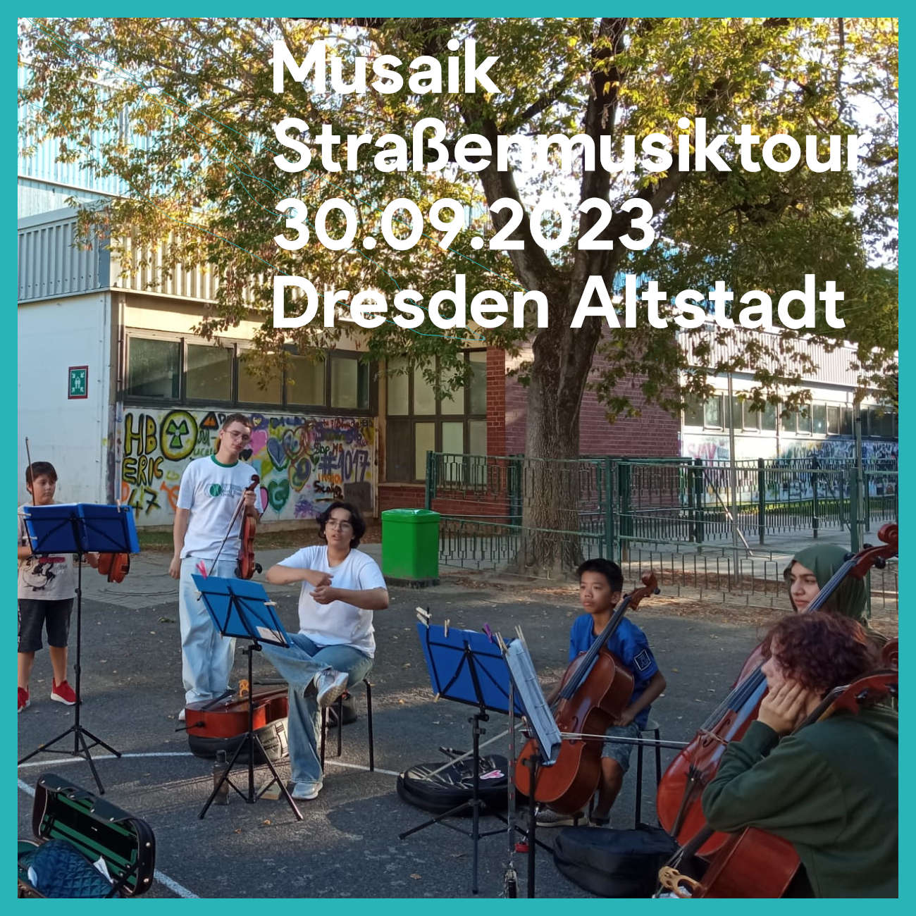 Straßenmusik Vorbereitung