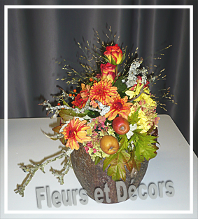 Boule d'automone - Fleurs et Décors