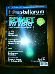 Publikation meines Astrobildes M 51 im aktuellem "Interstellarum" Nr. 72 (deutschlandweites Astronomieheft) S. 66/67