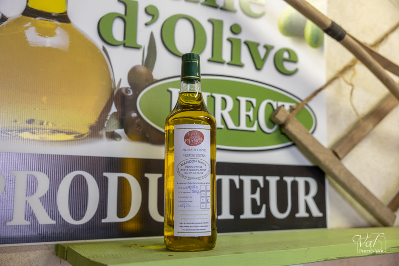 Huile d'olive de la propriété