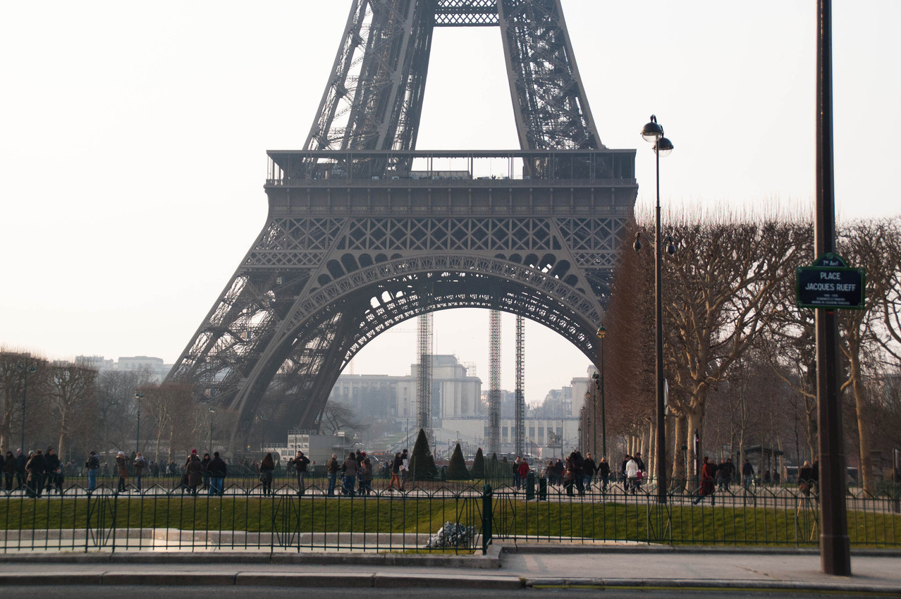 particolare della Tour Eiffel