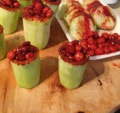 VASOS DE PEPINO