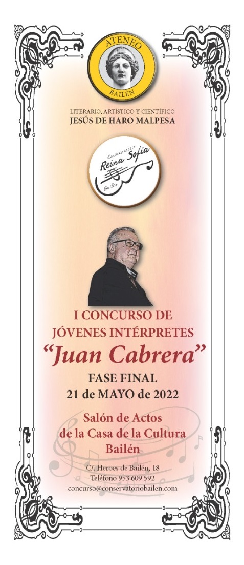 I Concurso de Jóvenes Intérpretes "Juan Cabrera"