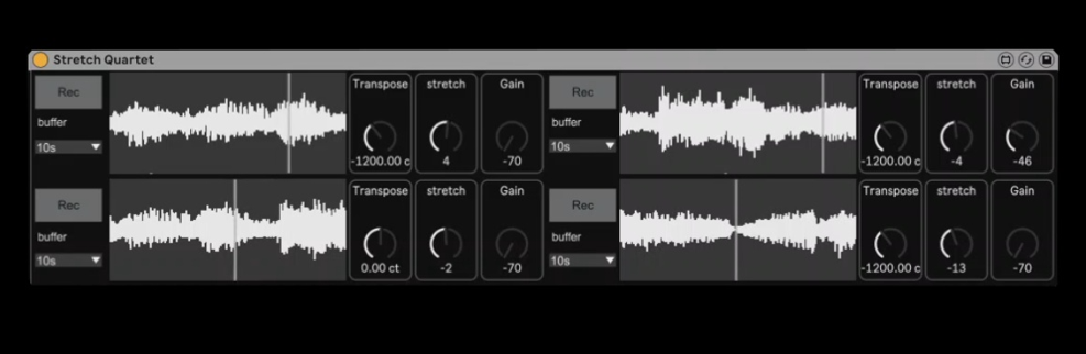 time-stretching instrument for Ableton Live