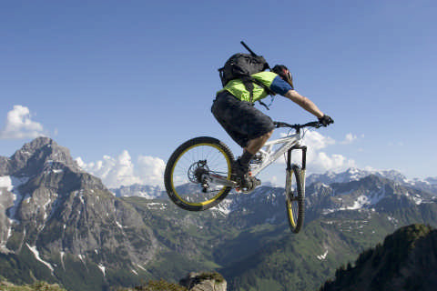 Extrem geht auch: Biken in verschiedenen Könnerstufen