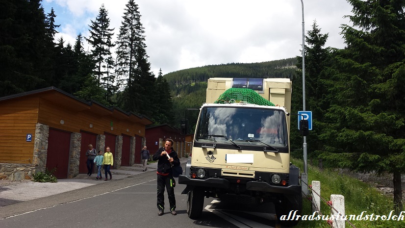 Unterhalb der Schneekoppe