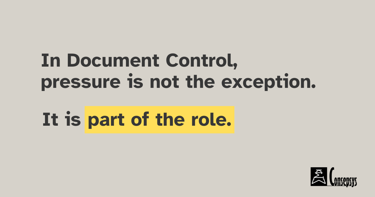 A Simple Method to Triage Document Control Requests Under Pressure