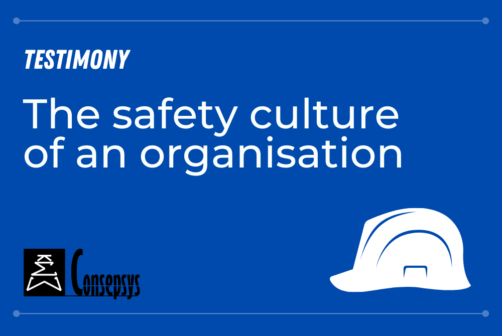 The safety culture of an organisation