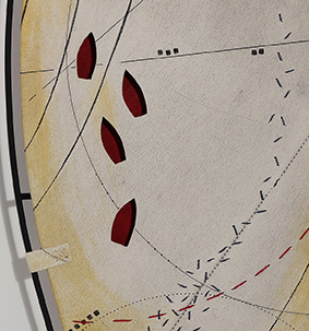 Sailing Towards the Unknown Curve No 4 (2023) detail