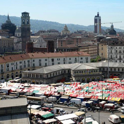 Markt Porta Palazzo-der größte Europas
