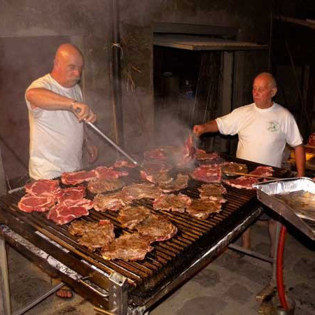 Grillen - in der Toskana Volkssport