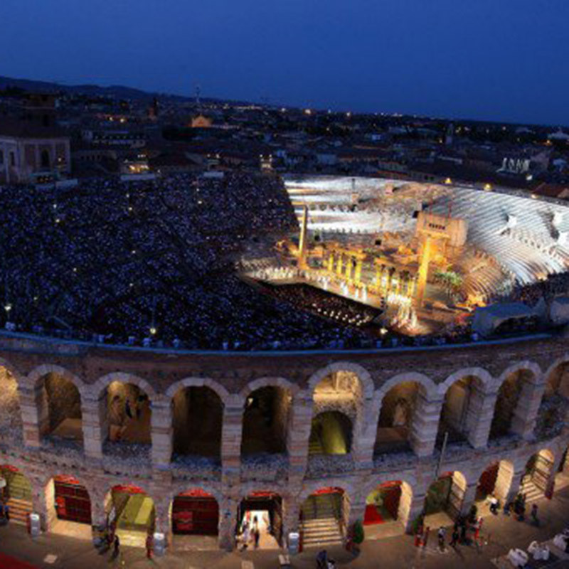 einmaliger Rahmen : Arena von Verona