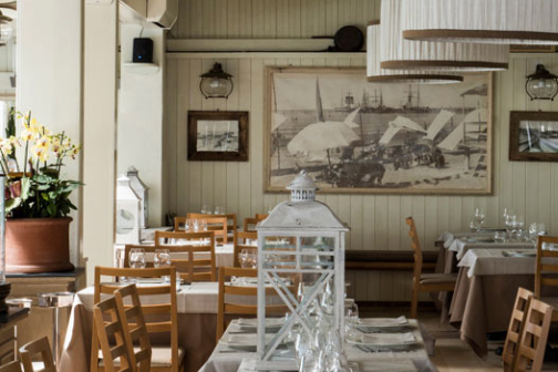 Traditionsreiches Restaurant am Meer