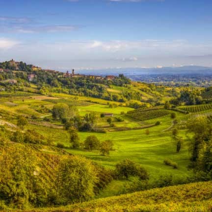 Panorama des Monferrato 