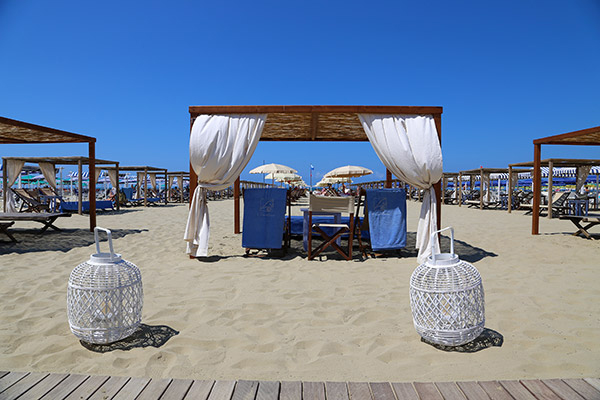 Strand der Versilia