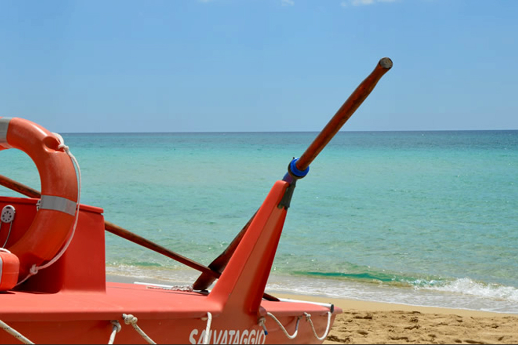 Strand der Versilia