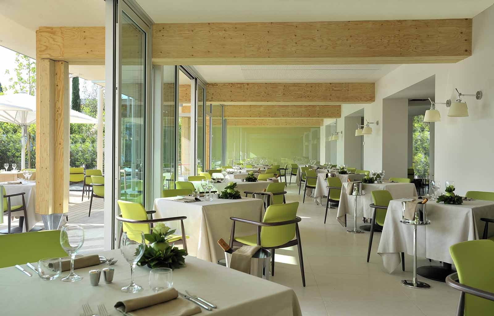 Italské tlačítko chladnější restaurace