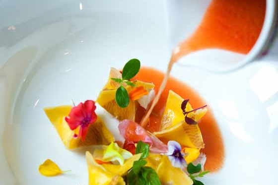 Kreationer forårsagede en sensation i hele Italien - to stjerner Michelin taler for sig selv