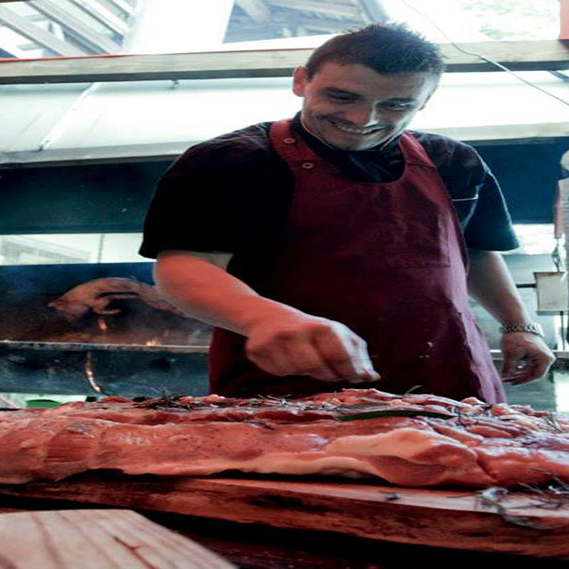 Grillspecialiteter på en af ​​vores partnerrestauranter