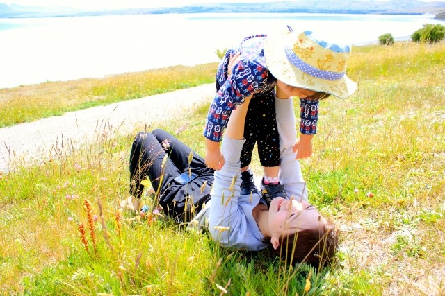 親子 笑顔 のびのび子育て