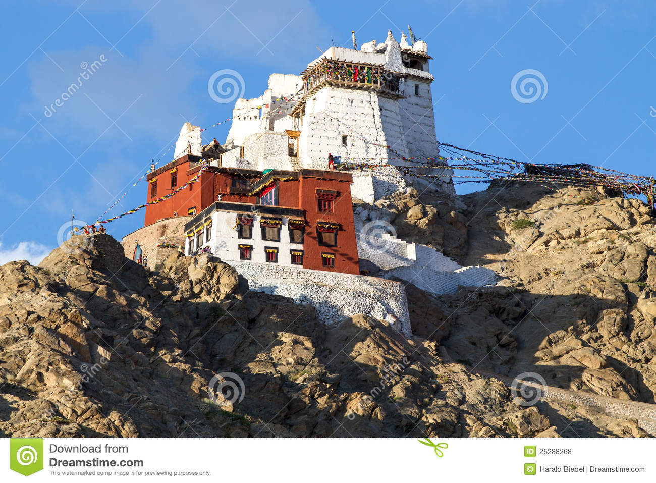 Maitreya Temple overlooking Leh-Ladakh