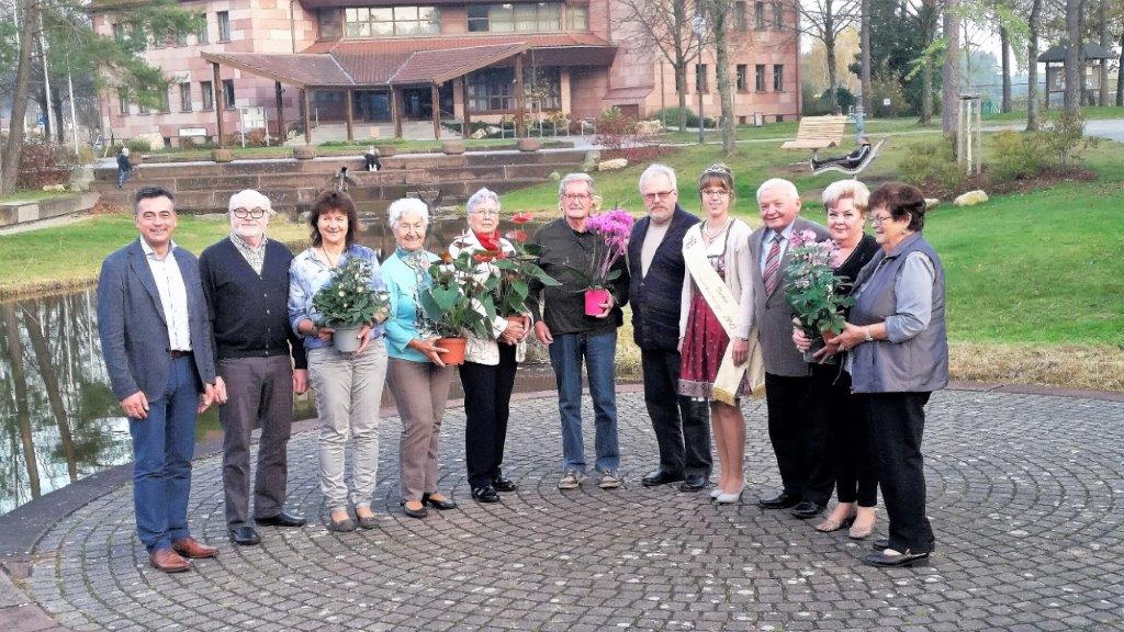 Sieger beim Blumenschmuck-Wettbewerb 2017