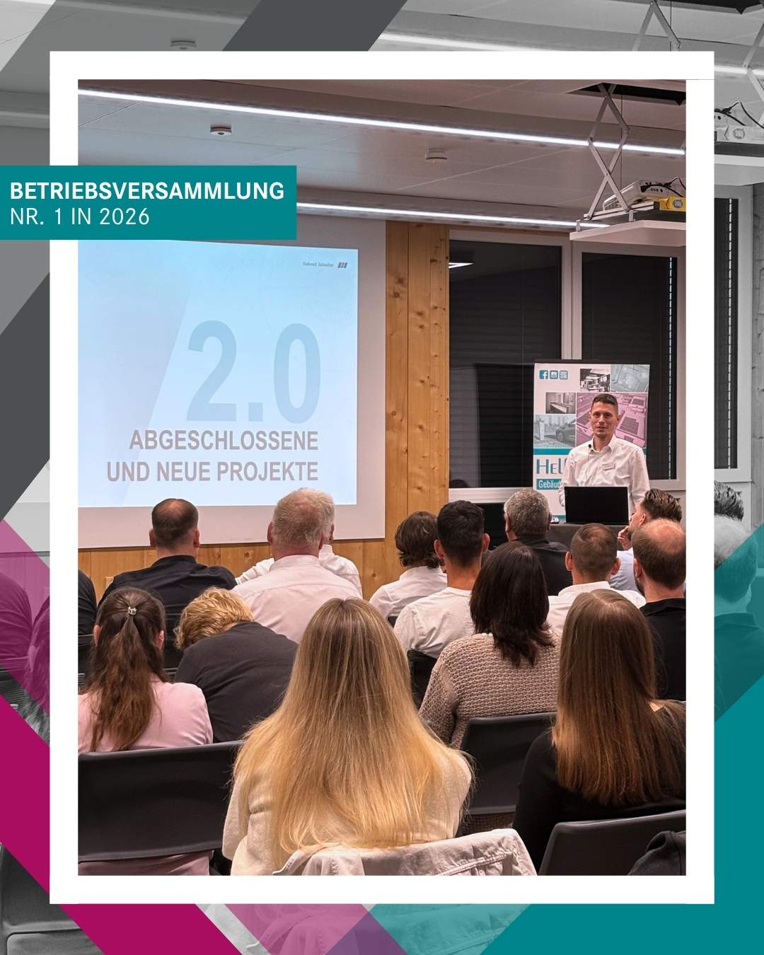 Zusammenkunft zur 1. Betriebsversammlung