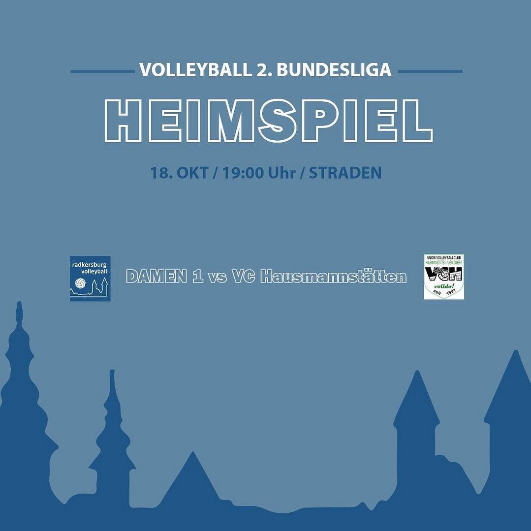 Damen I schlagen gegen VC Hausmannstätten auf!