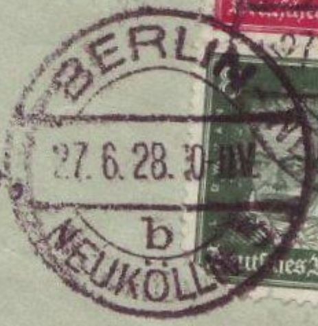 EKB BERLIN-NEUKÖLLN  5 b   9.1926 – 27. 6.1928