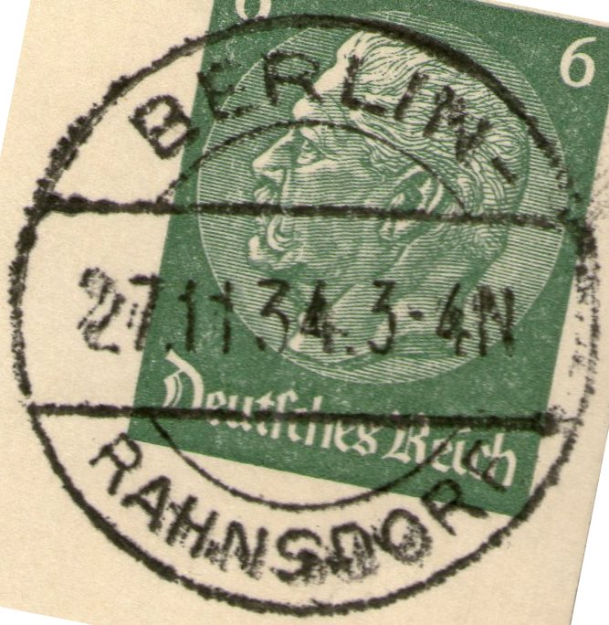 EKB BERLIN – RAHNSDORF   7. 6.1923 – 1.  6.1964
