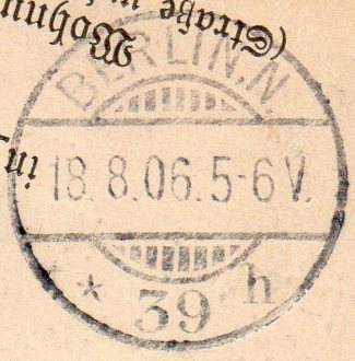 BG * 39 h 11.8.1905 - 17.7.1914