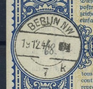 EKB NW 7 k oStoStd, 19.12.1944 - 16.7.1948