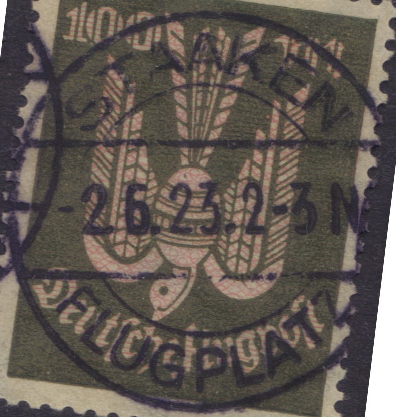 EKB STAAKEN  FLUGPLATZ   9. 3.1922 – 30. 9.1924