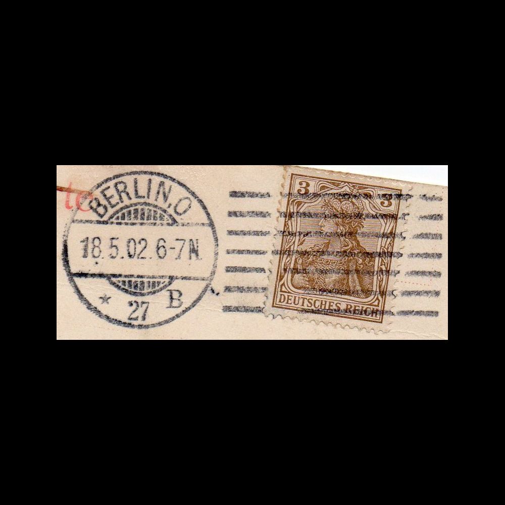 BG * 26 B (7 Striche) 15.2.1902 - 3.1.1903