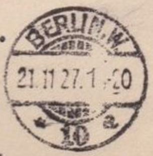 BG * 10 a oVN - 21.11.1927
