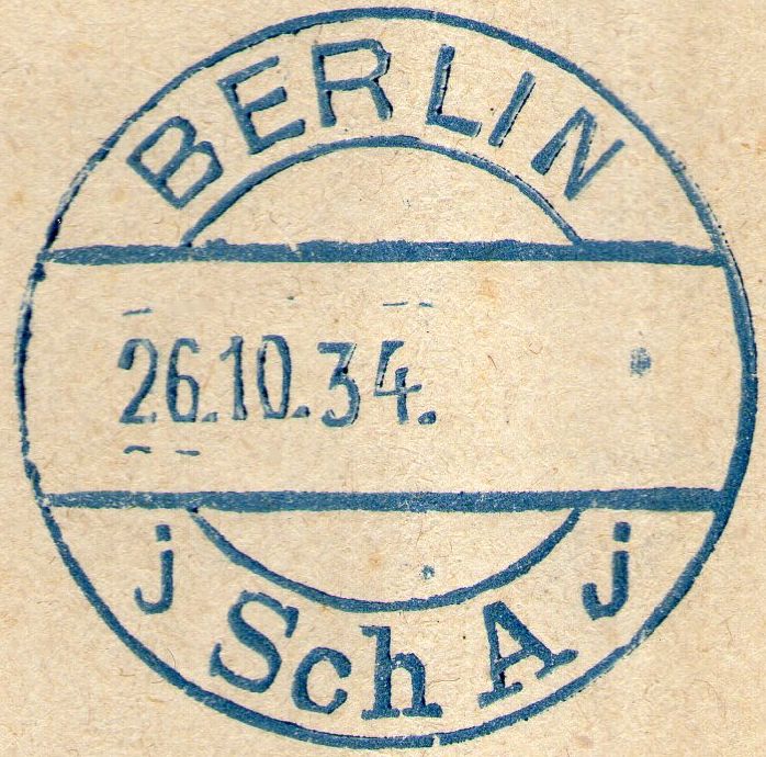 EKB Sch A  j – j  oStd    8. 1.1931 – 26.10.1934
